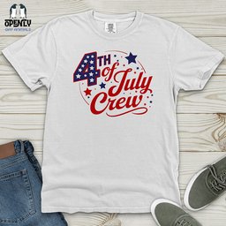 4th Of July Crew Heavy Cotton Comfort Colors Tee Gift For Animal Lover