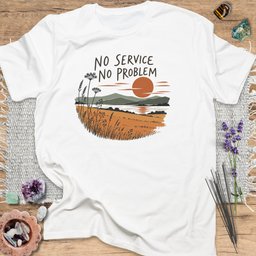 No Service No Problem T Shirt Gift For Yoga Lover