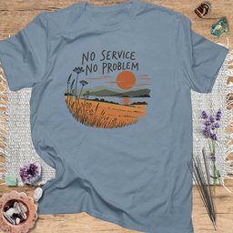 No Service No Problem T Shirt Gift For Yoga Lover