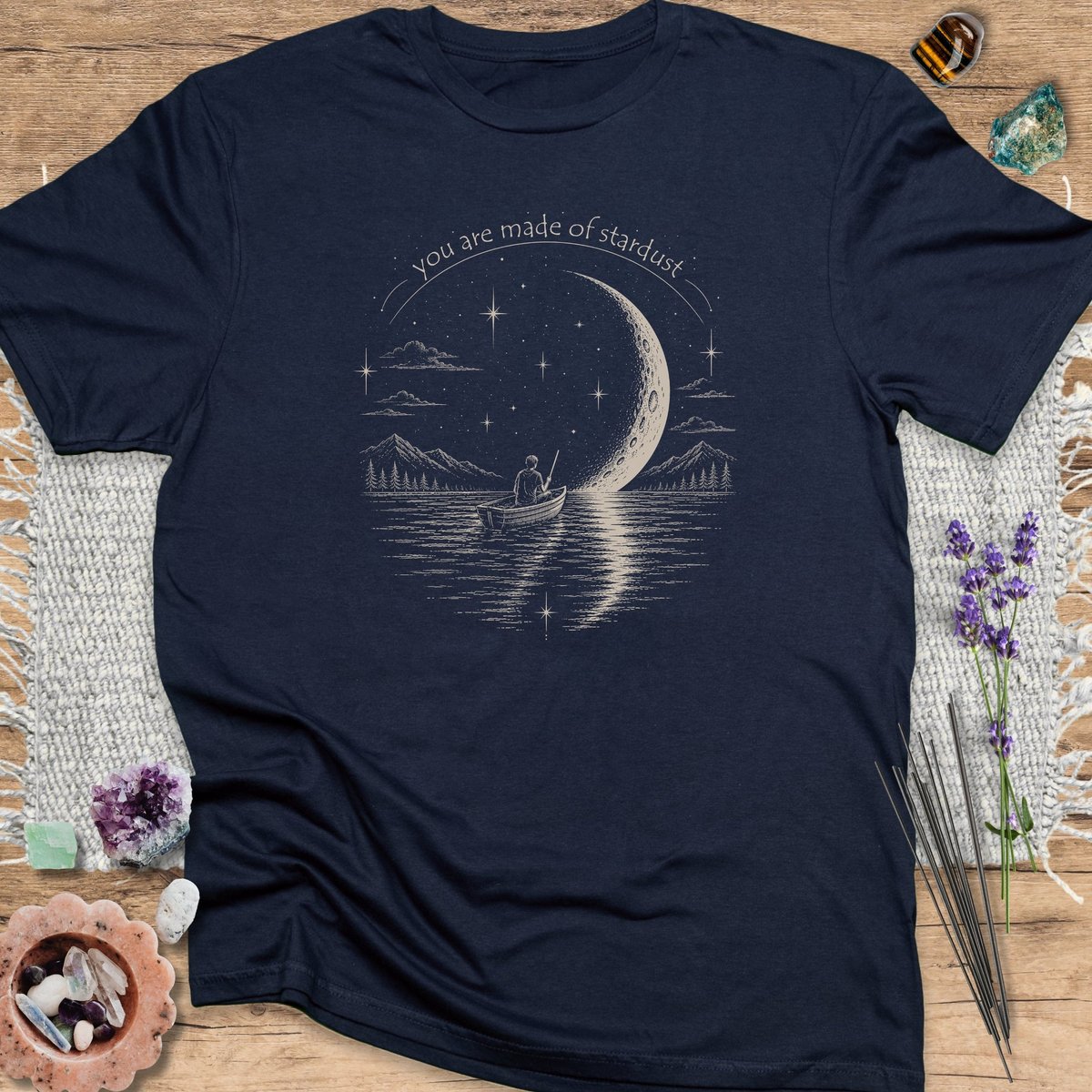 You Are Made Of Stardust T Shirt Gift For Yoga Lover