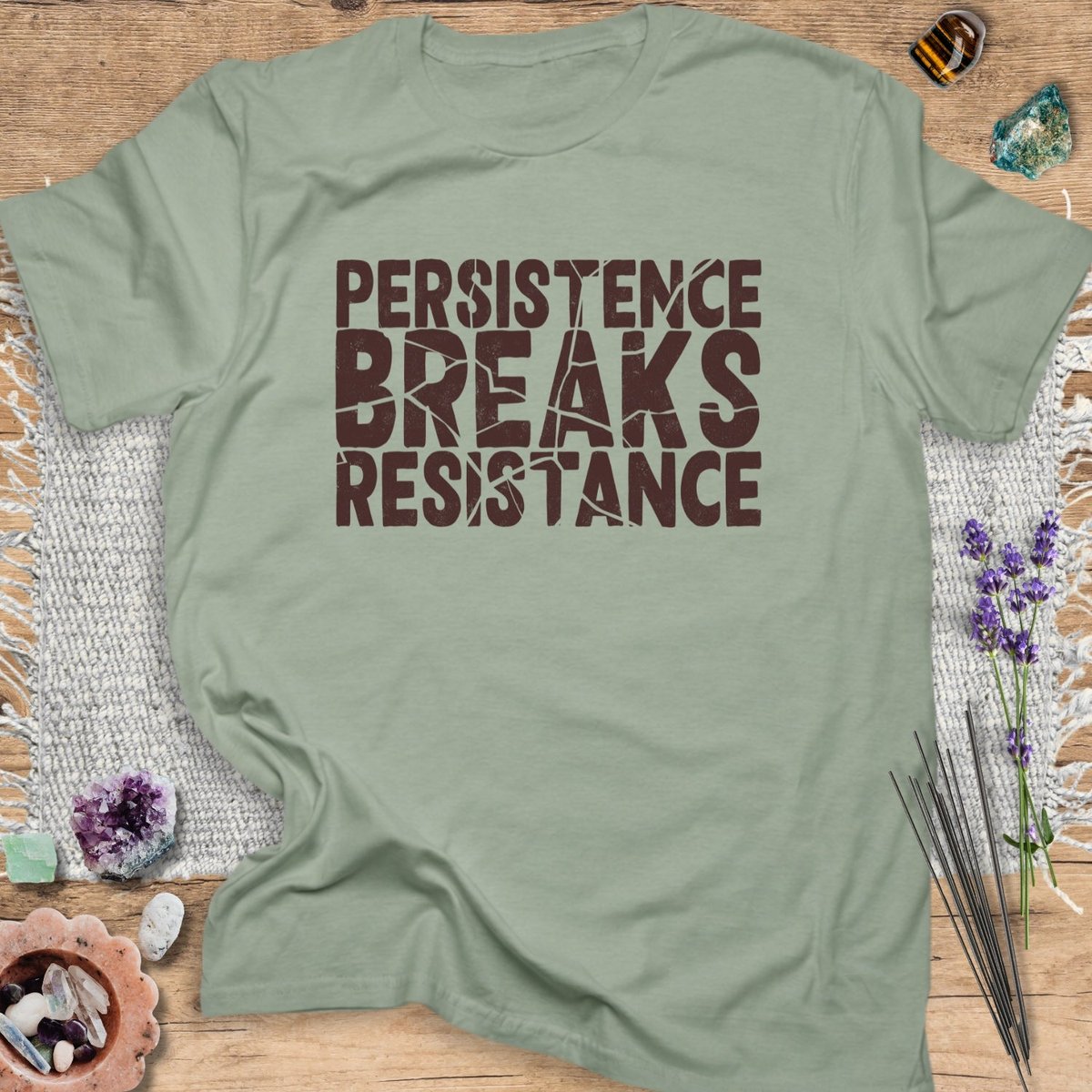 Persistence T Shirt Gift For Yoga Lover
