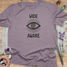 Wide Awake T Shirt Gift For Yoga Lover