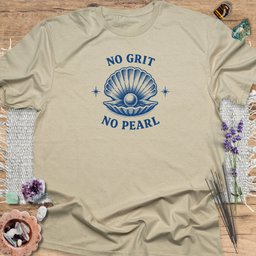 No Grit No Pearl T Shirt Gift For Yoga Lover