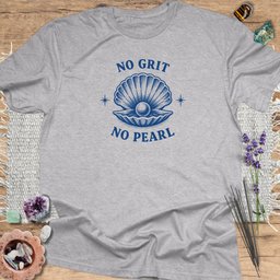 No Grit No Pearl T Shirt Gift For Yoga Lover