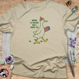 Yoga Is Calling I Must Go T Shirt Gift For Yoga Lover