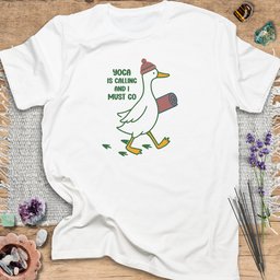 Yoga Is Calling I Must Go T Shirt Gift For Yoga Lover