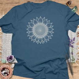 Sunflower T Shirt Gift For Yoga Lover