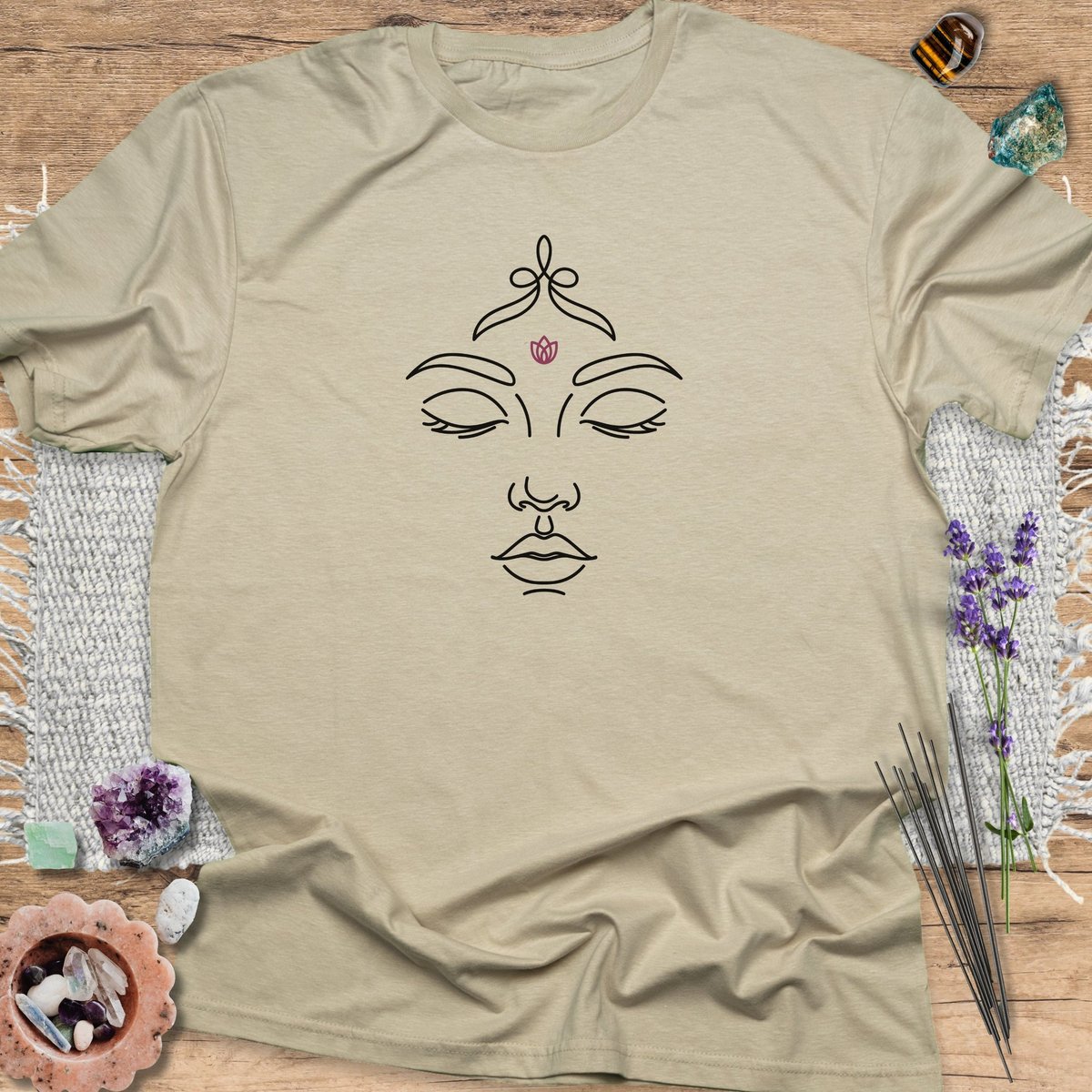 Zen Face T Shirt Gift For Yoga Lover