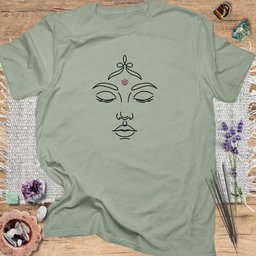 Zen Face T Shirt Gift For Yoga Lover