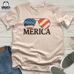 4th Of July Merica Unisex T Shirt Gift For Animal Lover