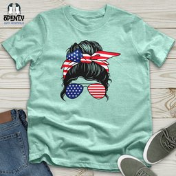 American Girl Unisex T Shirt Gift For Animal Lover