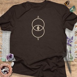 Vesica Piscis T Shirt Gift For Yoga Lover