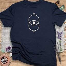 Vesica Piscis T Shirt Gift For Yoga Lover