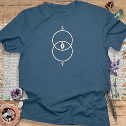 Vesica Piscis T Shirt Gift For Yoga Lover