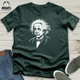 Albert Einstein Unisex T Shirt Gift For Animal Lover