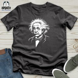 Albert Einstein Unisex T Shirt Gift For Animal Lover