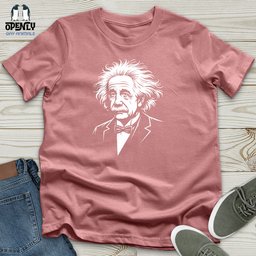 Albert Einstein Unisex T Shirt Gift For Animal Lover