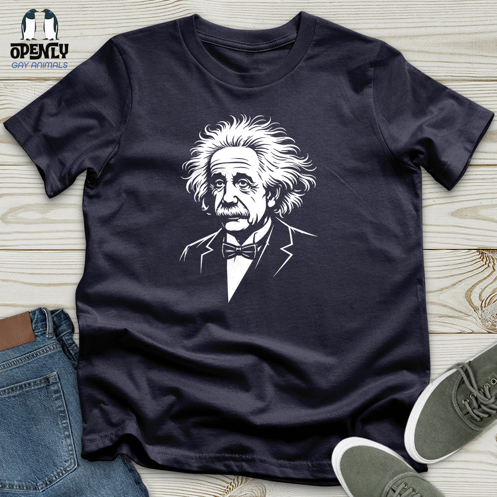 Albert Einstein Unisex T Shirt Gift For Animal Lover