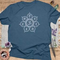Sacred Sanskrit Chakra T Shirt Gift For Yoga Lover