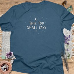 This Too Shall Pass T Shirt Gift For Yoga Lover