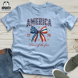 America Land Of The Free Unisex T Shirt Gift For Animal Lover