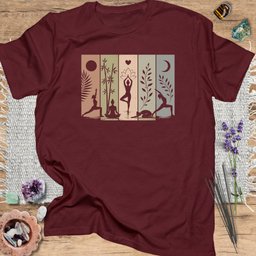 Sun And Moon Yoga T Shirt Gift For Yoga Lover