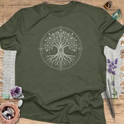 Tree Of Life T Shirt Gift For Yoga Lover