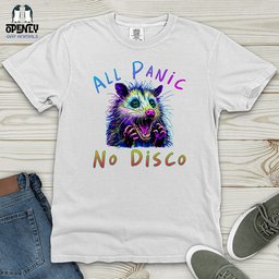 All Panic Heavy Cotton Comfort Colors Tee Gift For Animal Lover