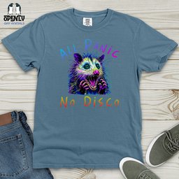 All Panic Heavy Cotton Comfort Colors Tee Gift For Animal Lover