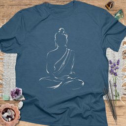 Unseen Buddha T Shirt Gift For Yoga Lover