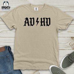 ADHD Heavy Cotton Comfort Colors Tee Gift For Animal Lover