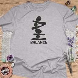 Zen Stones Balance T Shirt Gift For Yoga Lover