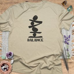 Zen Stones Balance T Shirt Gift For Yoga Lover