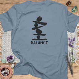 Zen Stones Balance T Shirt Gift For Yoga Lover