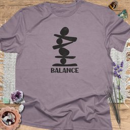 Zen Stones Balance T Shirt Gift For Yoga Lover