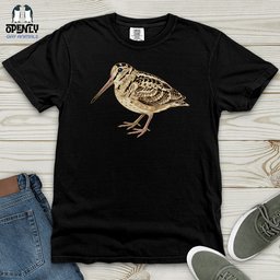 American Woodcock Heavy Cotton Comfort Colors Tee Gift For Animal Lover