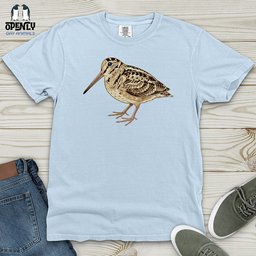 American Woodcock Heavy Cotton Comfort Colors Tee Gift For Animal Lover