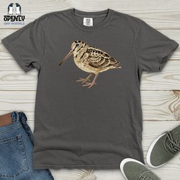 American Woodcock Heavy Cotton Comfort Colors Tee Gift For Animal Lover