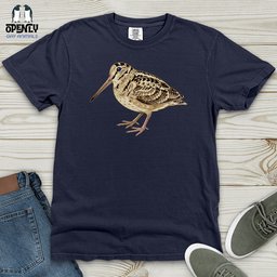 American Woodcock Heavy Cotton Comfort Colors Tee Gift For Animal Lover