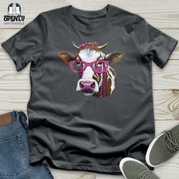 Auntie Cow Unisex T Shirt Gift For Animal Lover