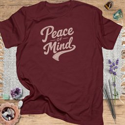 Peace Of Mind T Shirt Gift For Yoga Lover
