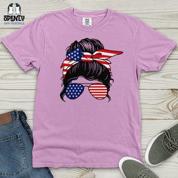American Girl Heavy Cotton Comfort Colors Tee Gift For Animal Lover