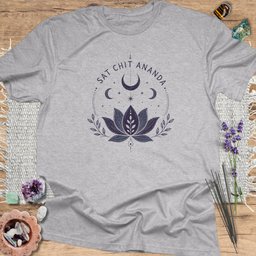 Sat Chit Ananda T Shirt Gift For Yoga Lover