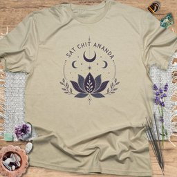 Sat Chit Ananda T Shirt Gift For Yoga Lover