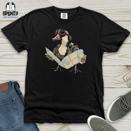 Aviator Duck Navigator Heavy Cotton Comfort Colors Tee Gift For Duck Lover