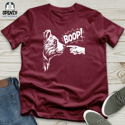 Bear Boop Unisex T Shirt Gift For Animal Lover