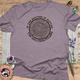 Nature Ring T Shirt Gift For Yoga Lover