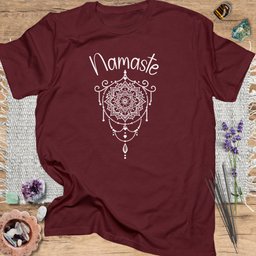 Namaste T Shirt Gift For Yoga Lover