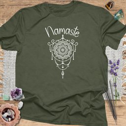 Namaste T Shirt Gift For Yoga Lover