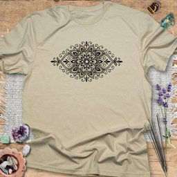 Mandala Design T Shirt Gift For Yoga Lover